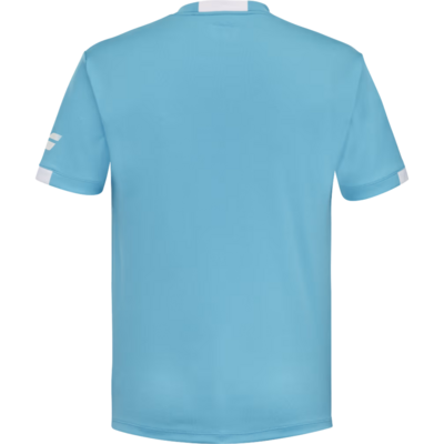 Babolat Boys Play Crew Neck Tee - Cyan - main image