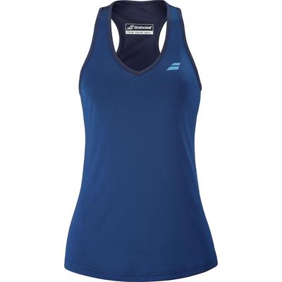 Babolat Girls Play Tank Top - Dark Blue - main image