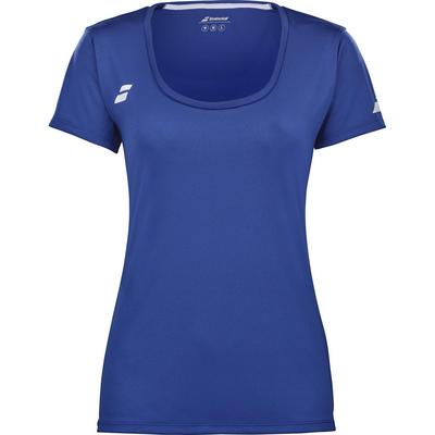 Babolat Girls Play Cap Sleeve Tee - Sodalite Blue - main image