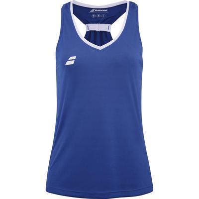 Babolat Girls Play Tank Top - Sodalite Blue - main image