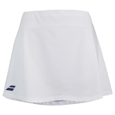 Babolat Girls Play Skirt 2025 - White - main image