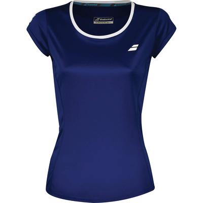 Babolat Girls Core Flag Club Tee - Estate Blue - main image