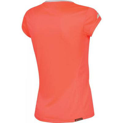 Babolat Girls Core Flag Club Tee - Fluo Strike - main image