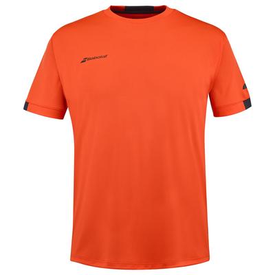 Babolat Mens Play Crew Neck Tee - Fiesta Red - main image