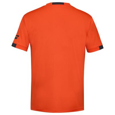 Babolat Mens Play Crew Neck Tee - Fiesta Red - main image