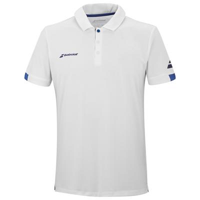 Babolat Mens Play Polo - White - main image