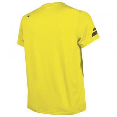 Babolat Mens Core Flag Club Tee - Blazing Yellow - main image