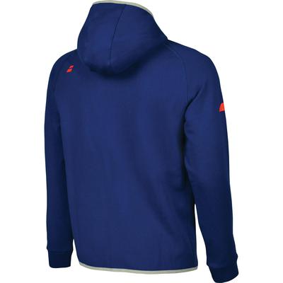 Babolat Mens Core Hoodie - Estate Blue/Red - main image