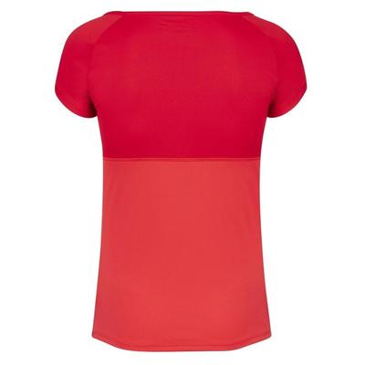 Babolat Womens Play Cap Sleeve Top - Tomato Red - main image