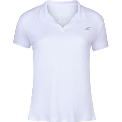 Babolat Womens Play Polo  - White - main image