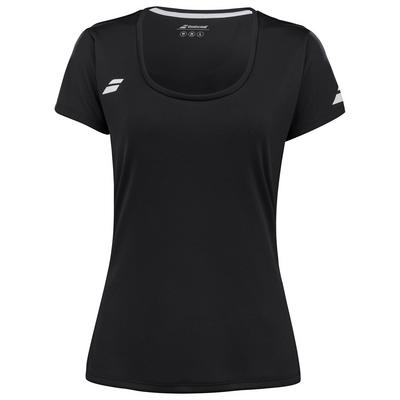 Babolat Womens Play Cap Sleeve Tee - Black - main image