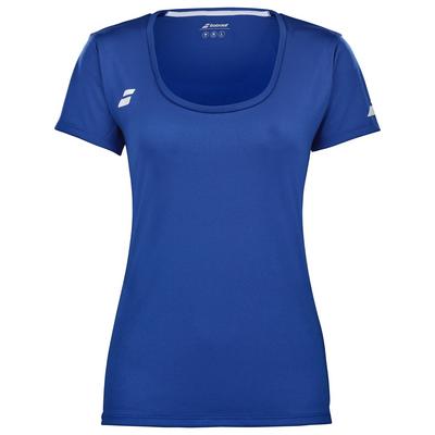 Babolat Womens Play Cap Sleeve Tee - Sodalite Blue - main image