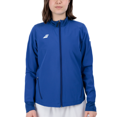 Babolat Womens Play Logo Jacket - Blue - main image