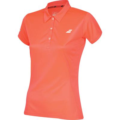 Babolat Womens Core Club Polo - Fluo Strike - main image