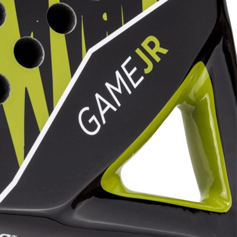 Joma Game Junior Padel Racket - Black/Green - main image