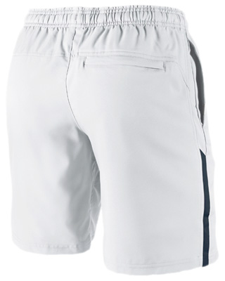 Nike Mens N.E.T. 9" Woven Shorts - White/Black - main image