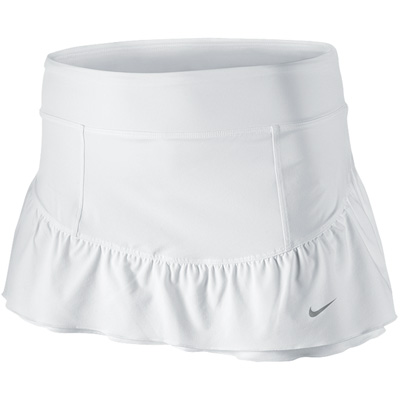 Nike Womens Set Point Woven Skort - White/Matte Silver - main image