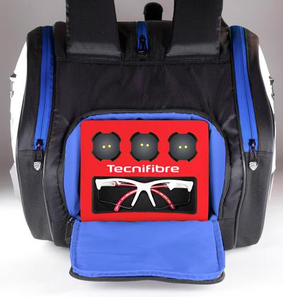 Tecnifibre Air Endurance 12 Racket Bag - Black/Blue