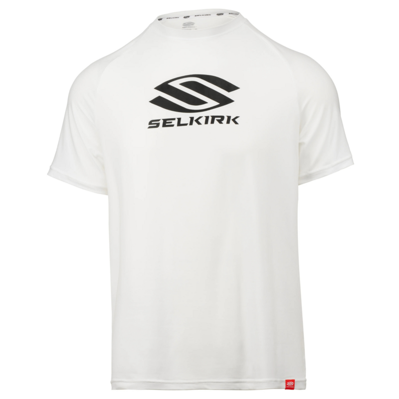 Selkirk Men's Essential Dual Soft Graphic Tee- White - main image