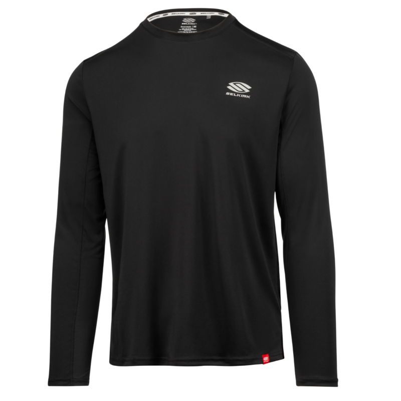 Selkirk Men's Essential Sports Wik Performance Long SleeveTee- Black - main image