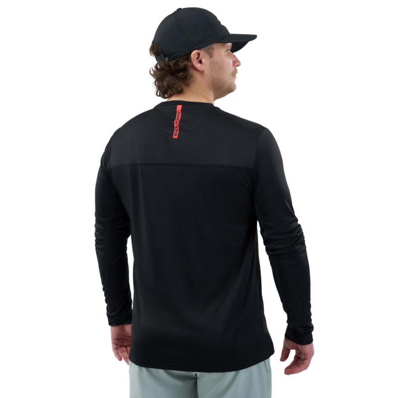 Selkirk Men's Essential Sports Wik Performance Long SleeveTee- Black - main image