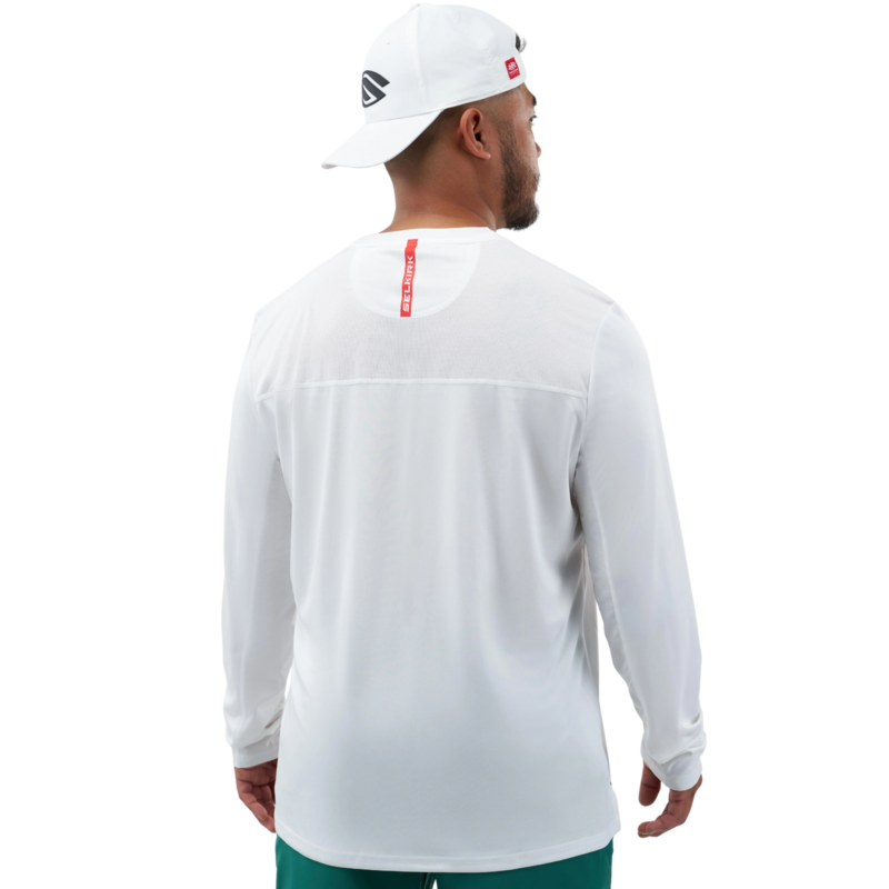 Selkirk Men's Essential Sports Wik Performance Long SleeveTee- White - main image