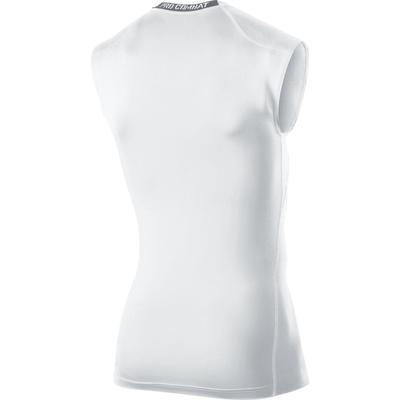 Nike Pro Combat Core Sleeveless Shirt - White/Cool Grey - main image