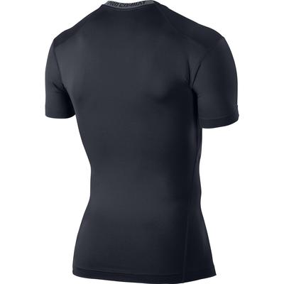 Nike Pro 2.0 Combat Core Short Sleeve Shirt - Obsidian/Cool Grey - main image