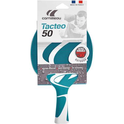 Cornilleau Tacteo 50 Table Tennis Bat - Turquoise