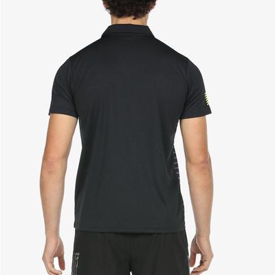 Bullpadel Mens Correio Polo T-Shirt - Black - main image