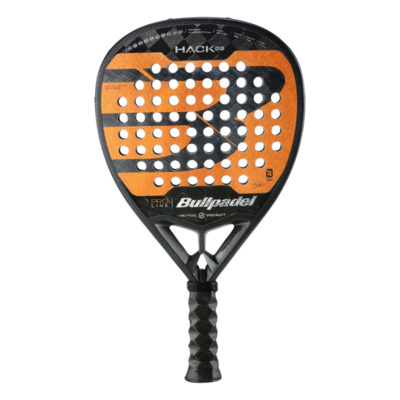 Bullpadel Hack 03 Padel Racket - Black/Orange (2024) - main image