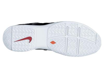 Nike Mens Zoom Vapor 9 Tour Tennis Shoes - White/Black/Red - main image