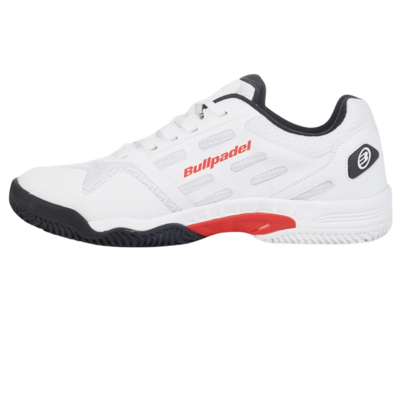 Bullpadel Mens Indiga 25I Padel Shoes - White/Red - main image