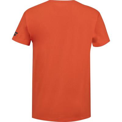 Babolat Boys Exercise Tee - Fiesta Red - main image