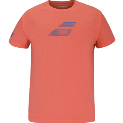 Babolat Boys Exercise Tee Junior - Coral - main image