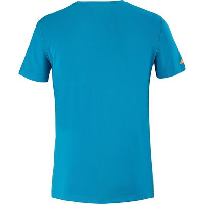 Babolat Boys Exercise Graphic Tee - Blue/White - main image