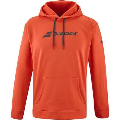 Babolat Boys Exercise Hoodie - Fiesta Red - main image