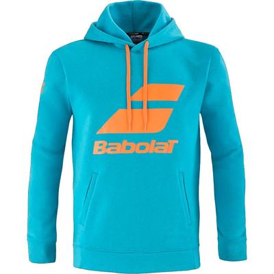 Babolat Kids Exercise Hood Sweat - Blue/Orange - main image