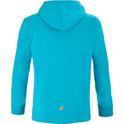 Babolat Kids Exercise Hood Sweat - Blue/Orange - main image