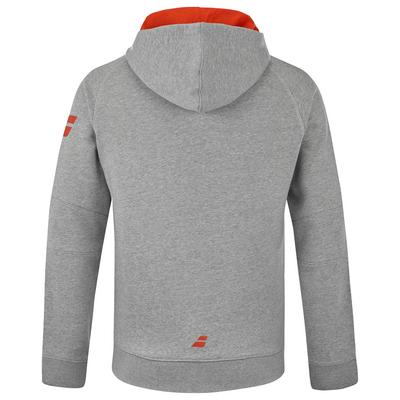 Babolat Mens Exercise Hood Jacket - Flecked Grey - main image