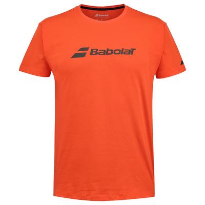 Babolat Mens Exercise Tee - Fiesta Red - main image