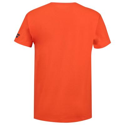 Babolat Mens Exercise Tee - Fiesta Red - main image