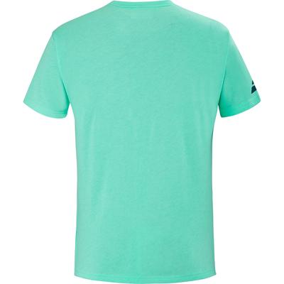 Babolat Mens Exercise Big Flag Tee - Heather Green - main image