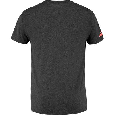 Babolat Mens Exercise Vintage Tee - Heather Black - main image