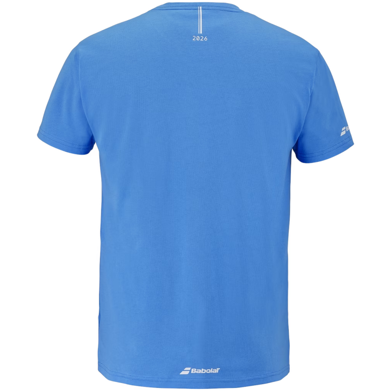 Babolat Mens Exercise Message Tee - Blue - main image