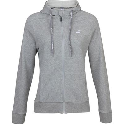 Babolat Womens Exercise Hood Jacket - High Rise Heather - main image