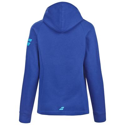 Babolat Womens Exercise Hood Jacket - Sodalite Blue - main image