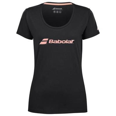 Babolat Womens Exercise Tee - Black - main image