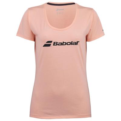 Babolat Womens Exercise Tee - Peach - main image