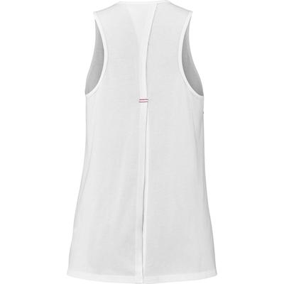 Babolat Womens Aero Cotton Tank - Heather White/Grey - main image